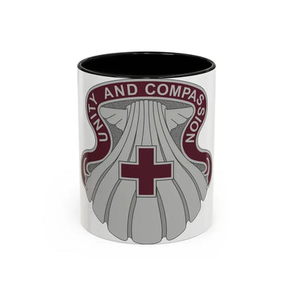 334 Medical Group (U.S. Army) Accent Coffee Mug 11oz Black - Go Mug Yourself