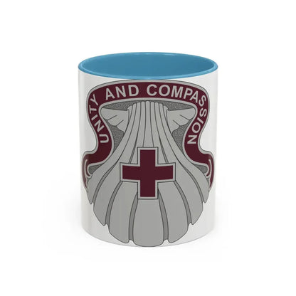 334 Medical Group (U.S. Army) Accent Coffee Mug 11oz Light Blue - Go Mug Yourself