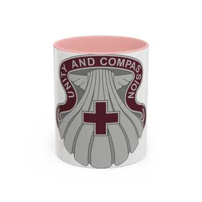 334 Medical Group (U.S. Army) Accent Coffee Mug 11oz Pink - Go Mug Yourself