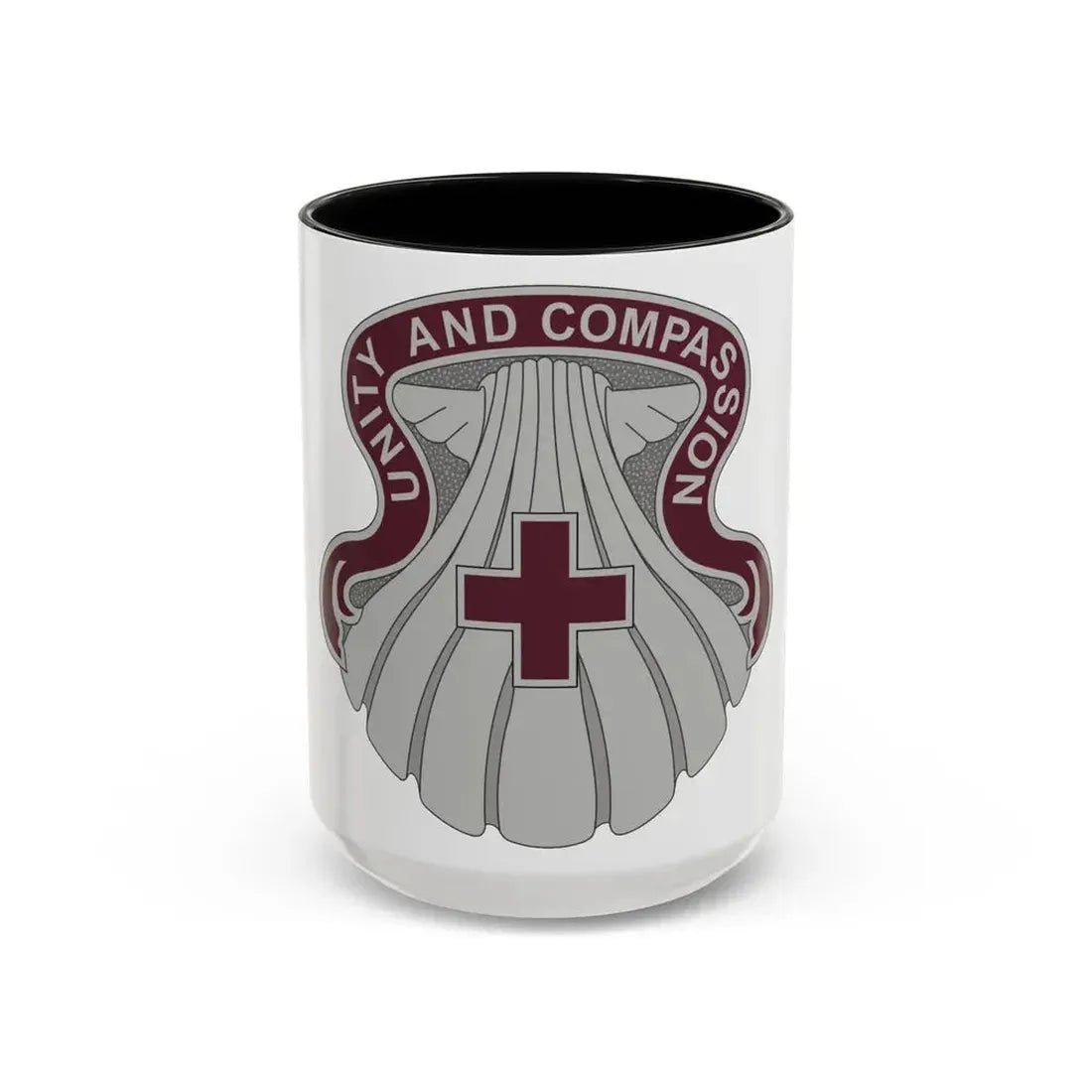 334 Medical Group (U.S. Army) Accent Coffee Mug 15oz Black - Go Mug Yourself