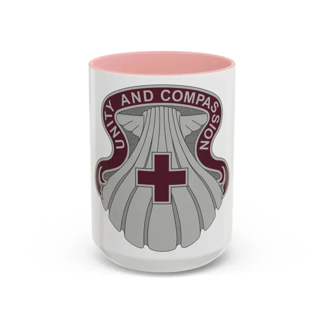 334 Medical Group (U.S. Army) Accent Coffee Mug 15oz Pink - Go Mug Yourself