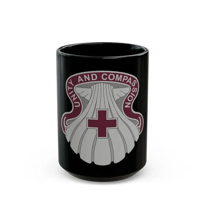 334 Medical Group (U.S. Army) Black Coffee Mug 15oz - Go Mug Yourself