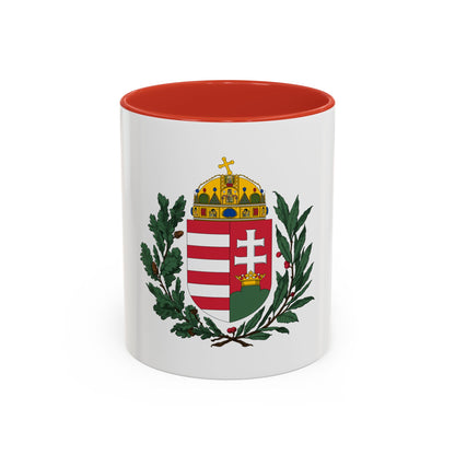 Coat of arms of Hungary (1896-1915) 2 - Accent Coffee Mug