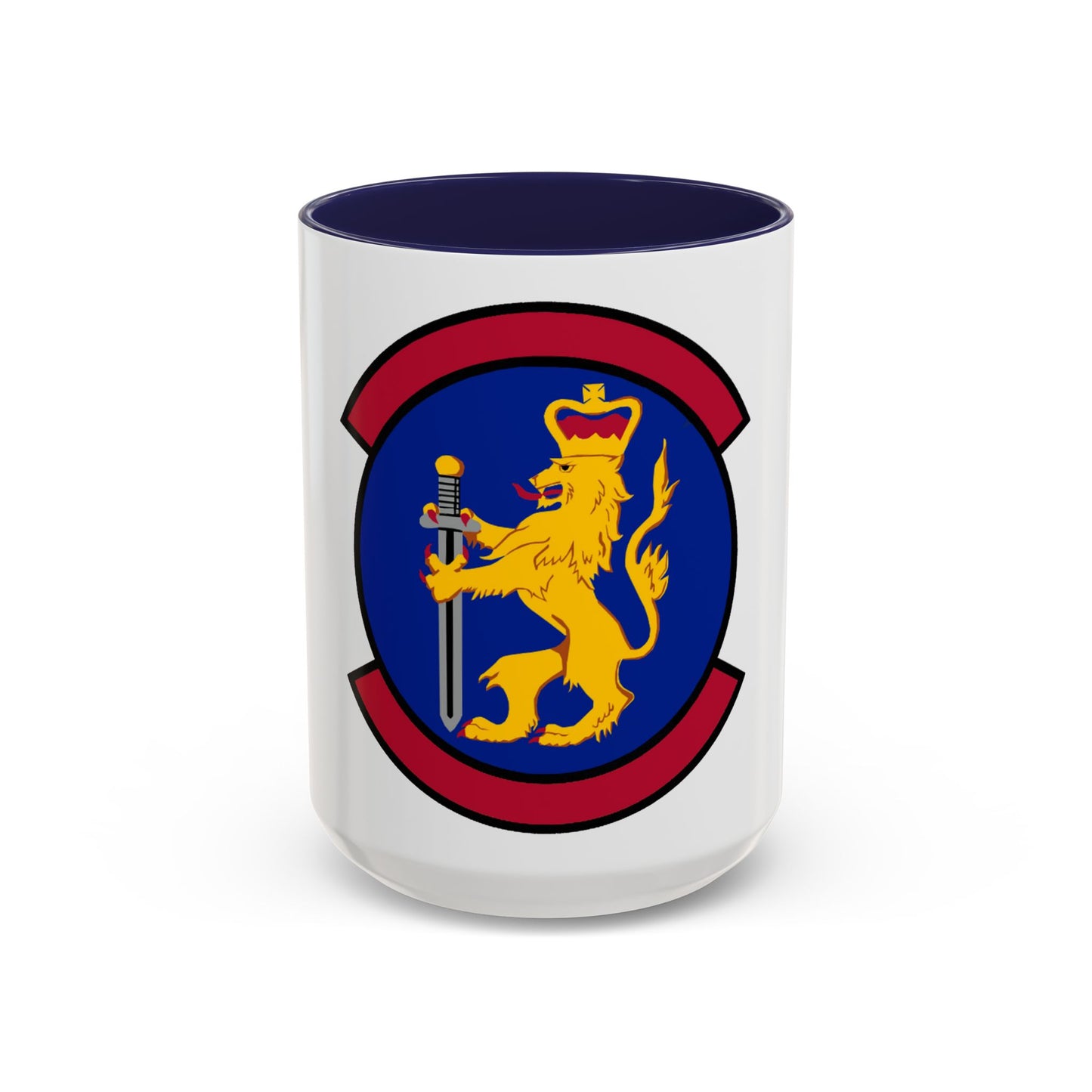 100 Security Forces Squadron USAFE (U.S. Air Force) Accent Coffee Mug
