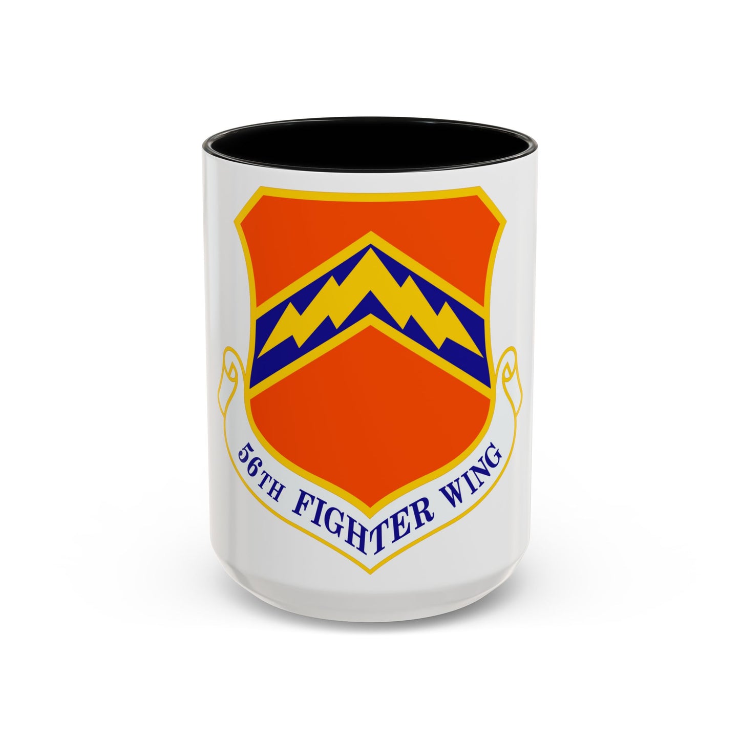 56th Fighter Wing (U.S. Air Force) Accent Coffee Mug