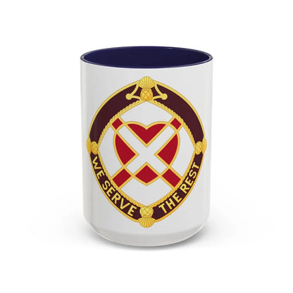 3343 US Hospital (U.S. Army) Accent Coffee Mug-15oz-Navy-Go Mug Yourself