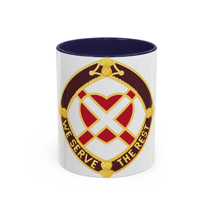 3343 US Hospital (U.S. Army) Accent Coffee Mug 11oz Navy - Go Mug Yourself