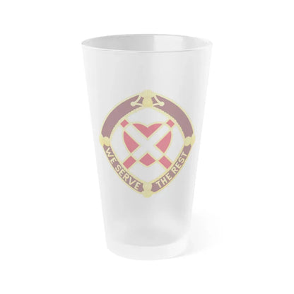 3343 US Hospital (U.S. Army) Frosted Pint Glass 16oz Default Title - Go Mug Yourself