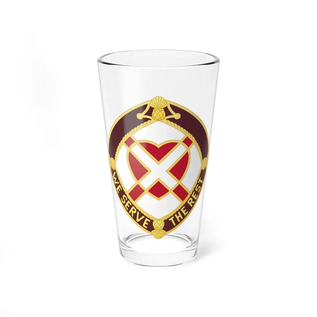 3343 US Hospital (U.S. Army) Pint Glass 16oz 16oz - Go Mug Yourself