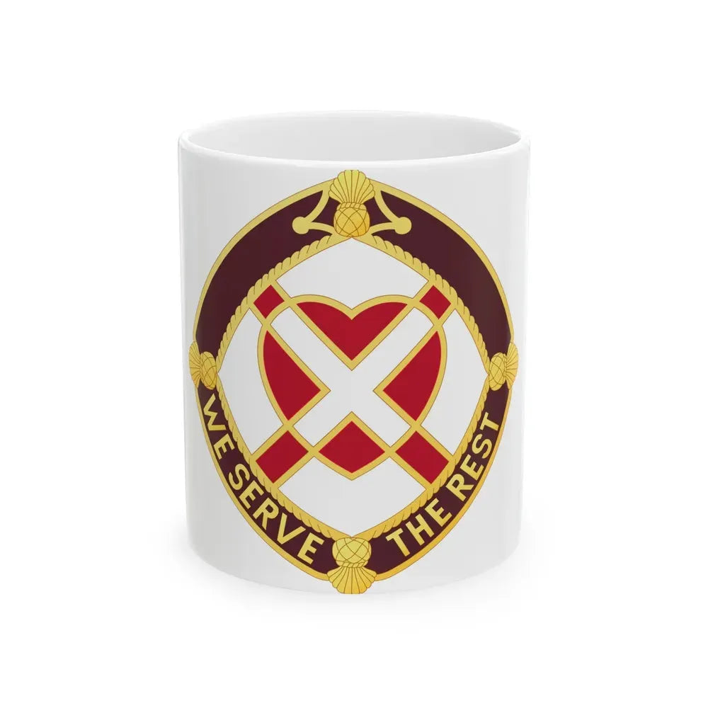 3343 US Hospital (U.S. Army) White Coffee Mug 11oz - Go Mug Yourself