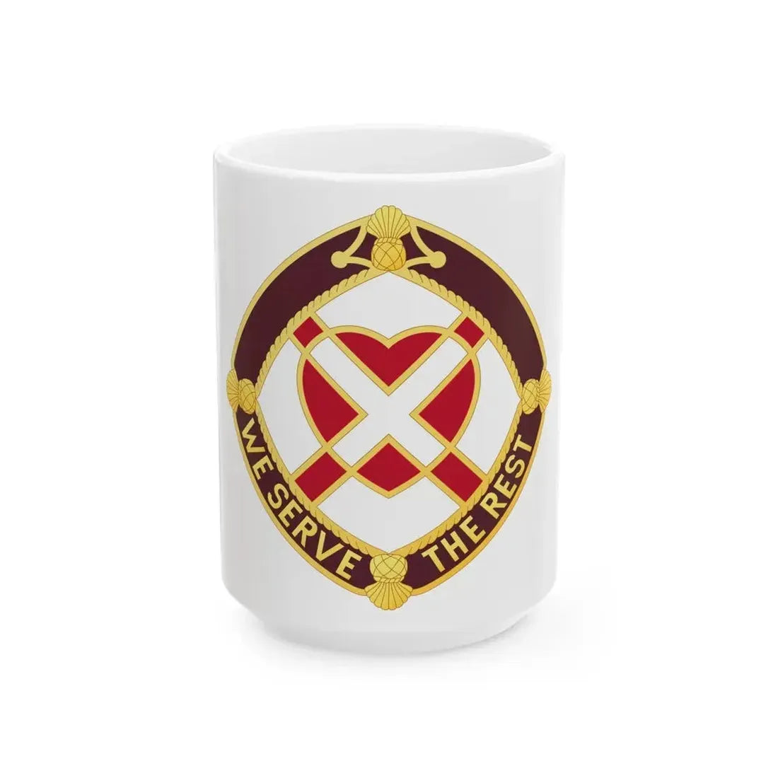 3343 US Hospital (U.S. Army) White Coffee Mug 15oz - Go Mug Yourself