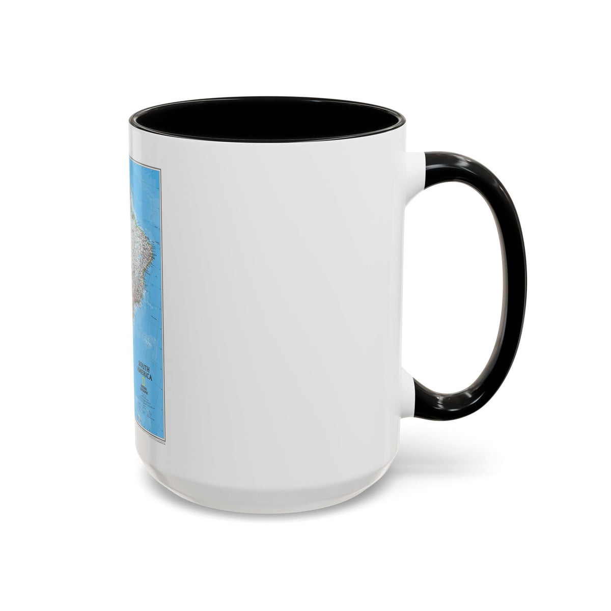 South America (2007) (Map) Accent Coffee Mug