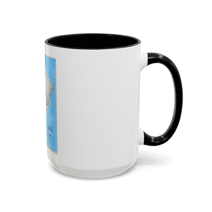 South America (2007) (Map) Accent Coffee Mug