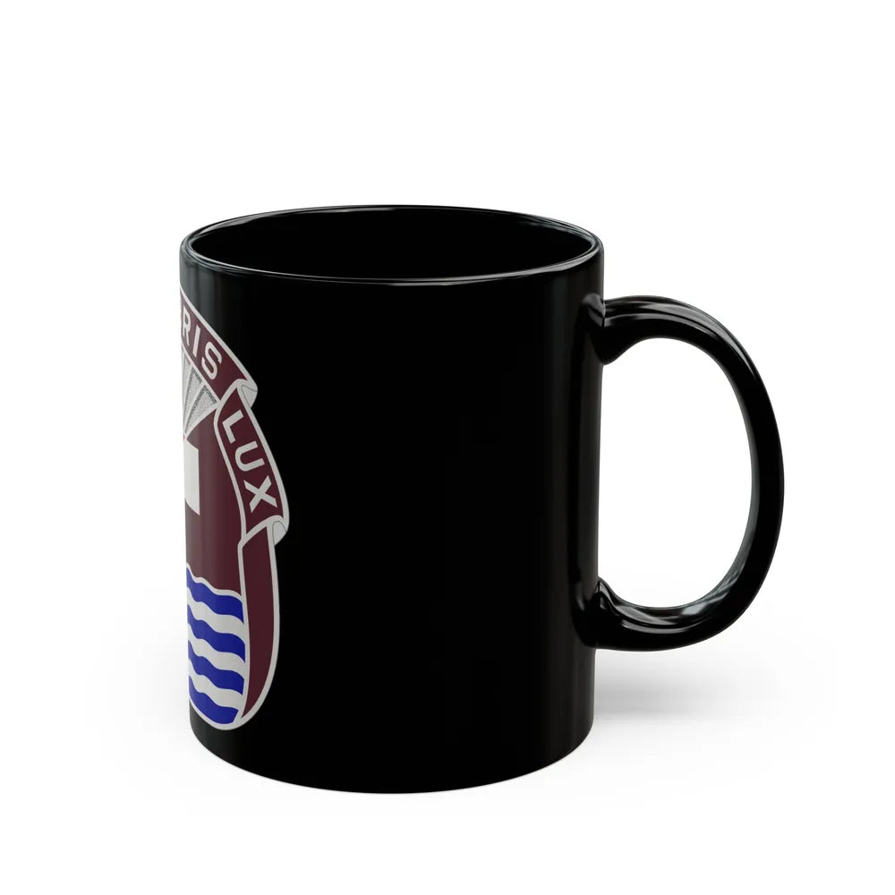 3344 US Hospital (U.S. Army) Black Coffee Mug-Go Mug Yourself