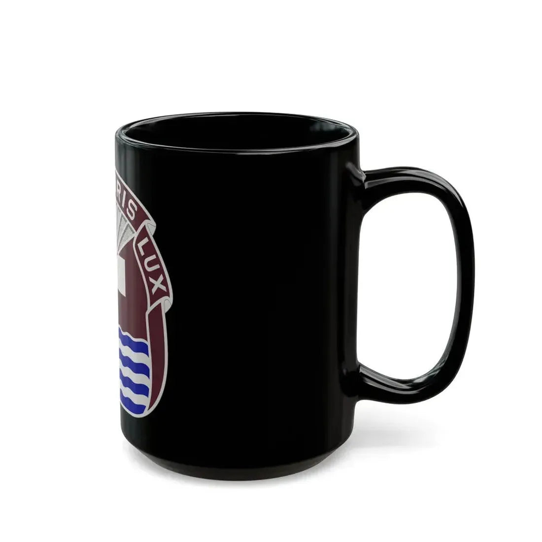 3344 US Hospital (U.S. Army) Black Coffee Mug - Go Mug Yourself