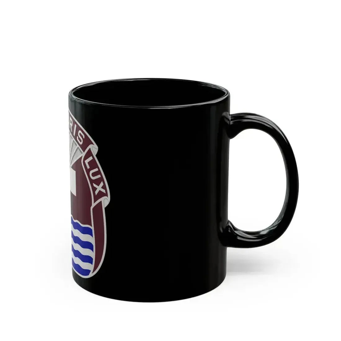 3344 US Hospital (U.S. Army) Black Coffee Mug - Go Mug Yourself