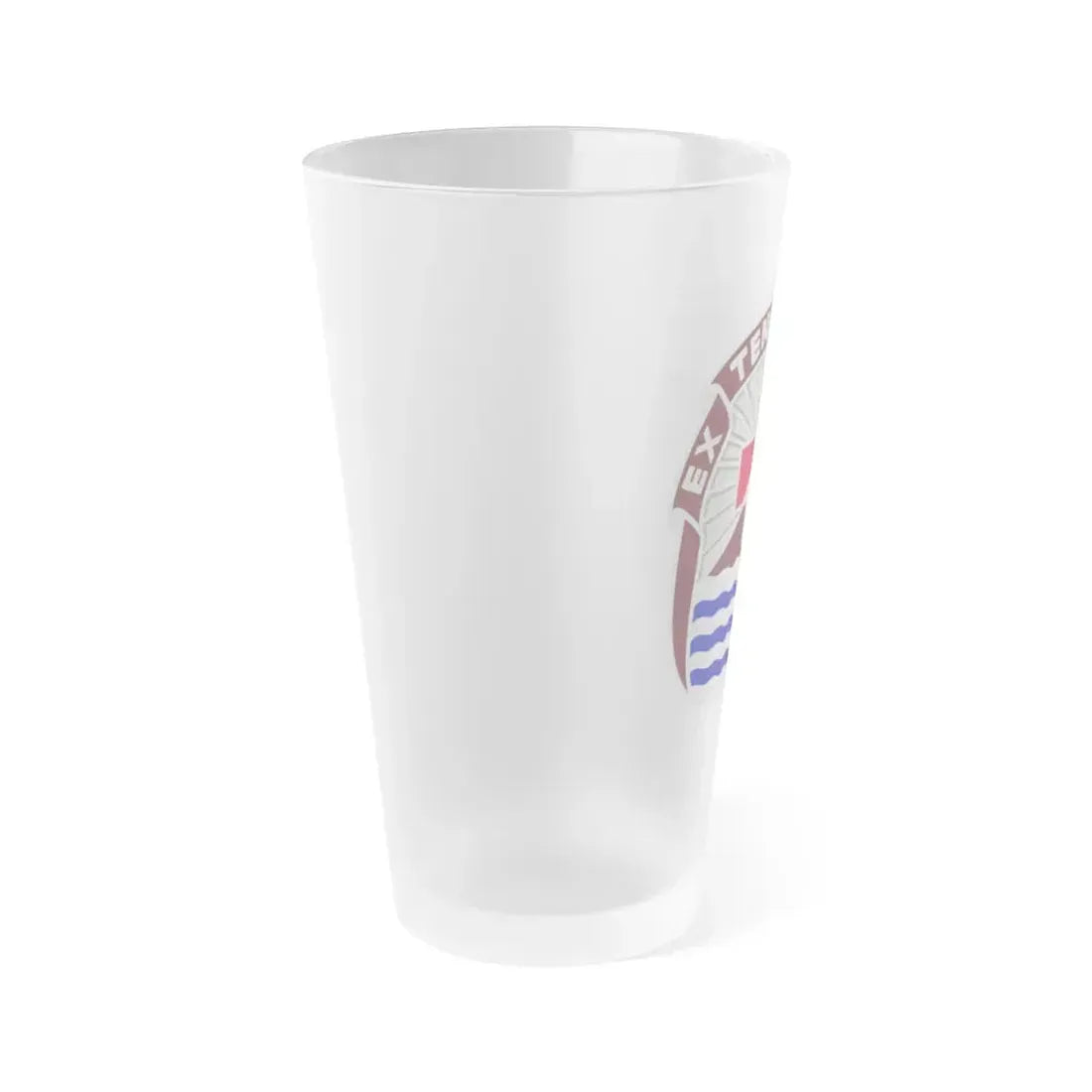 3344 US Hospital (U.S. Army) Frosted Pint Glass 16oz - Go Mug Yourself