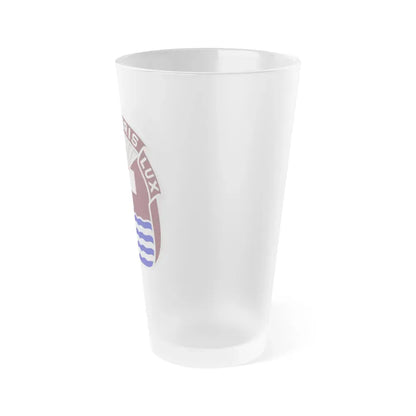 3344 US Hospital (U.S. Army) Frosted Pint Glass 16oz - Go Mug Yourself