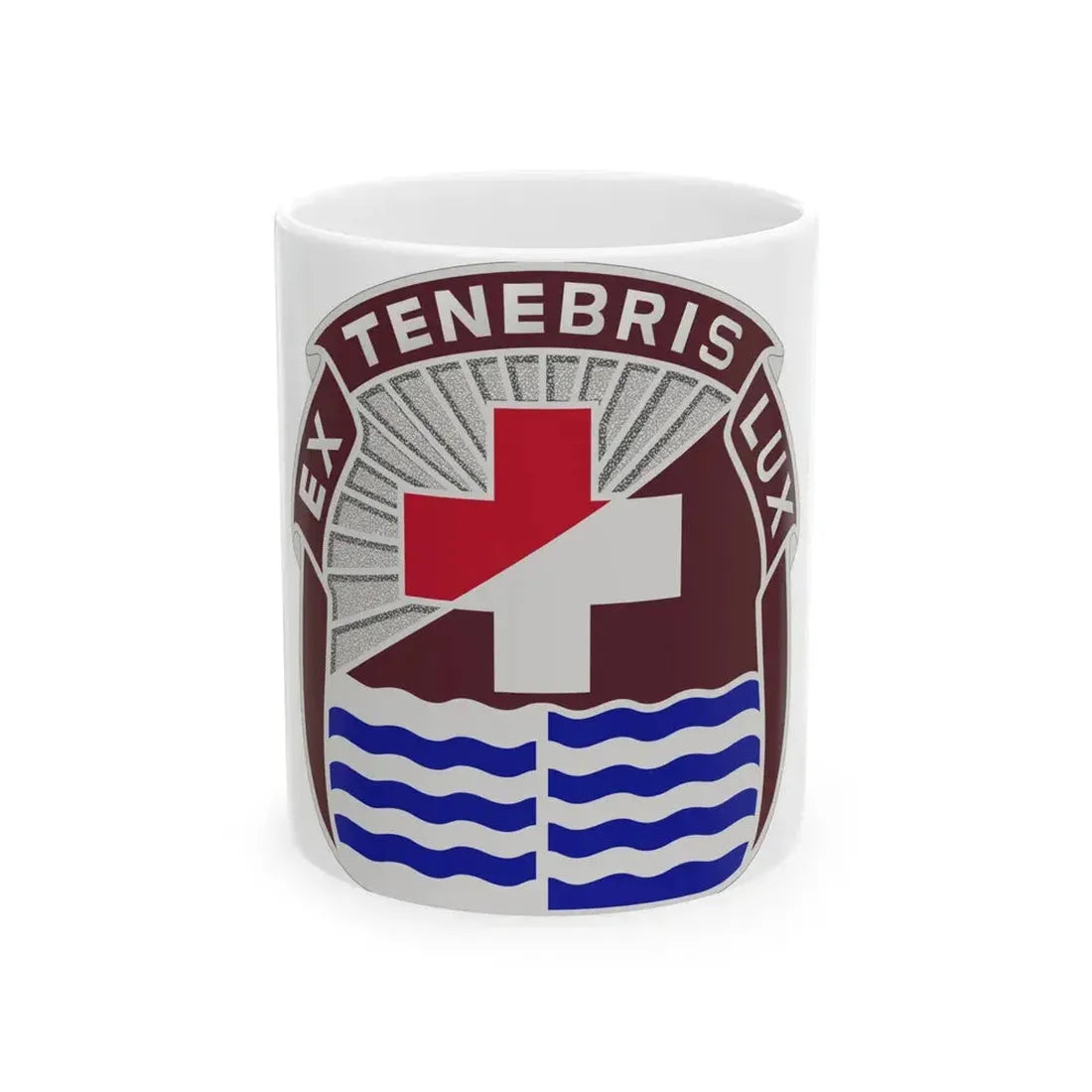 3344 US Hospital (U.S. Army) White Coffee Mug 11oz - Go Mug Yourself