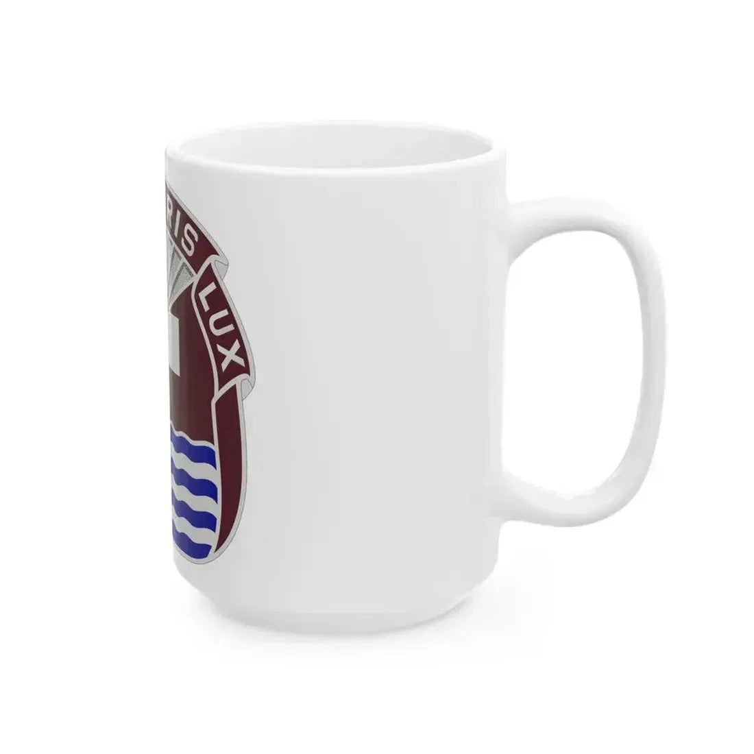 3344 US Hospital (U.S. Army) White Coffee Mug - Go Mug Yourself