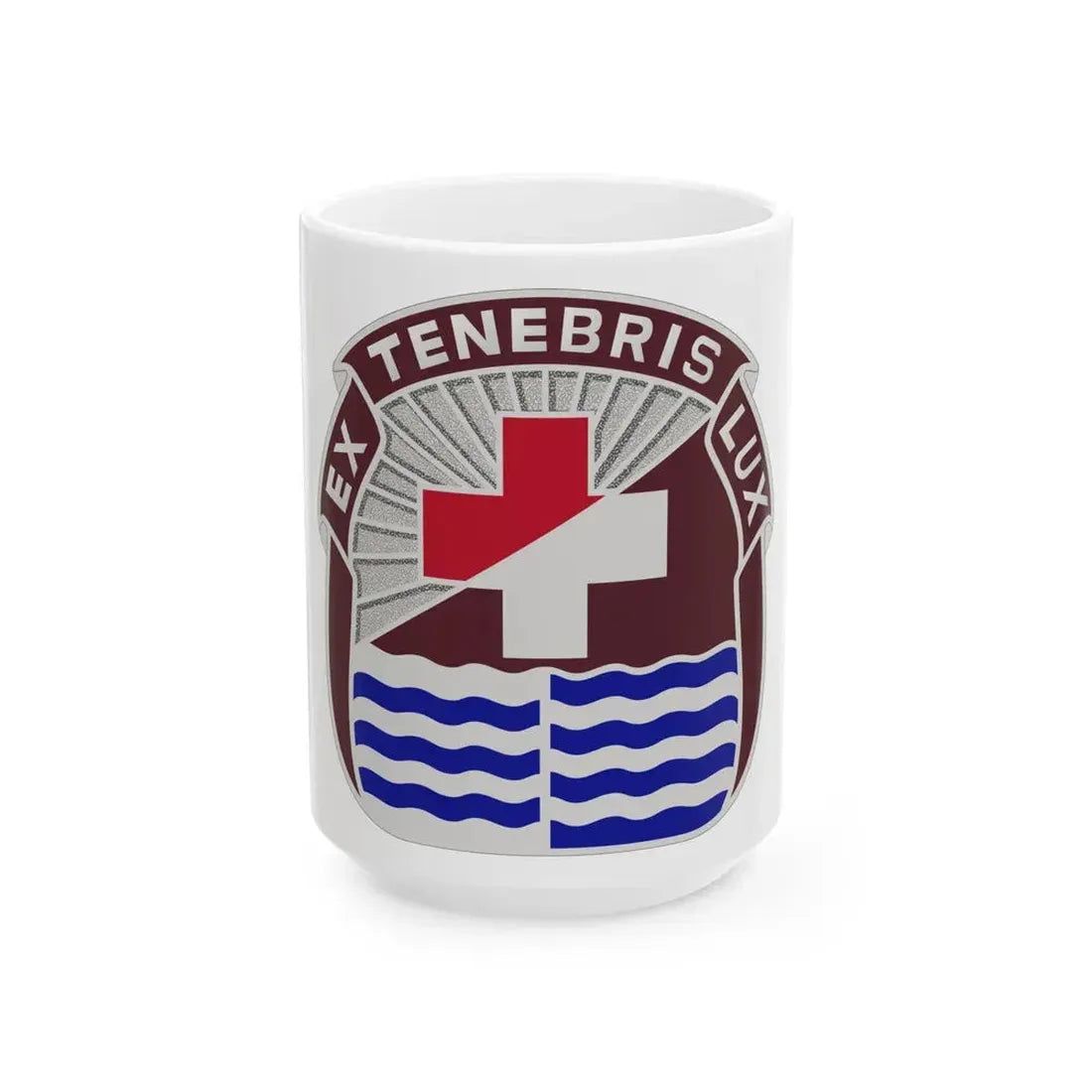 3344 US Hospital (U.S. Army) White Coffee Mug - Go Mug Yourself