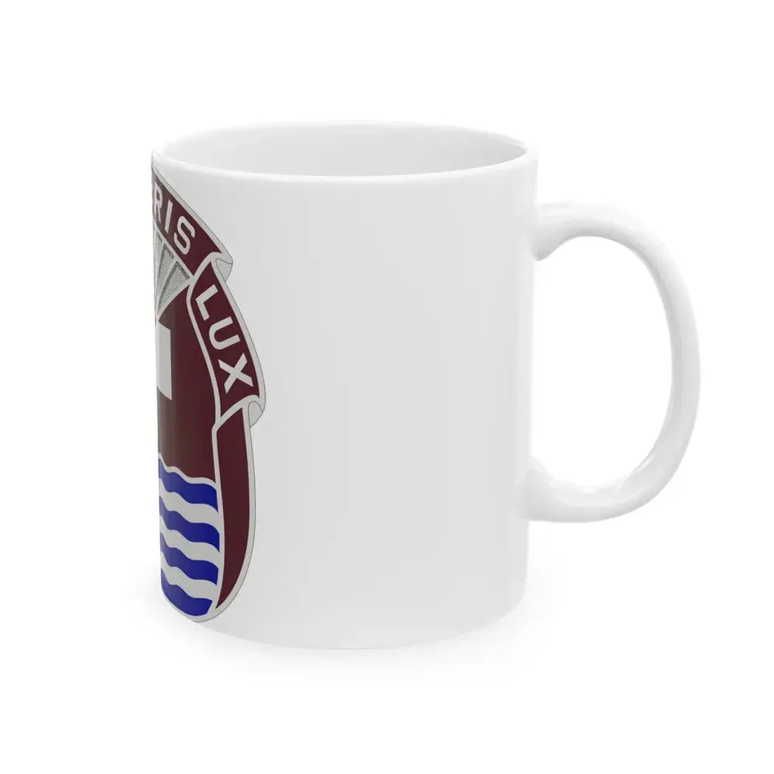 3344 US Hospital (U.S. Army) White Coffee Mug - Go Mug Yourself