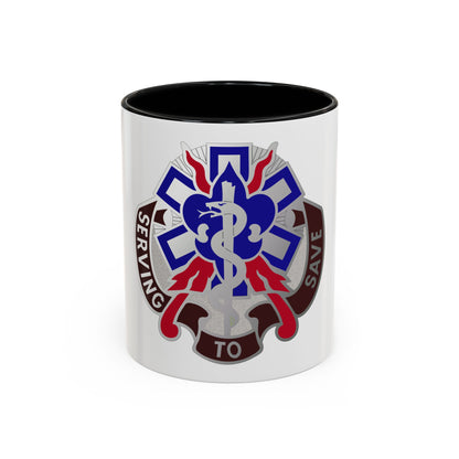 350 Surgical Hospital (U.S. Army) Accent Coffee Mug