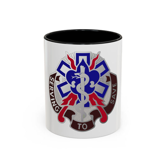 350 Surgical Hospital (U.S. Army) Accent Coffee Mug