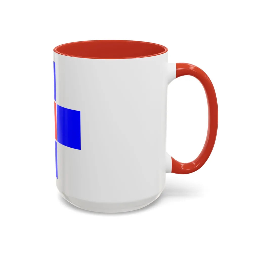 Flag of Attard Malta - Accent Coffee Mug-Go Mug Yourself