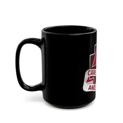 3345 US Hospital (U.S. Army) Black Coffee Mug-Go Mug Yourself