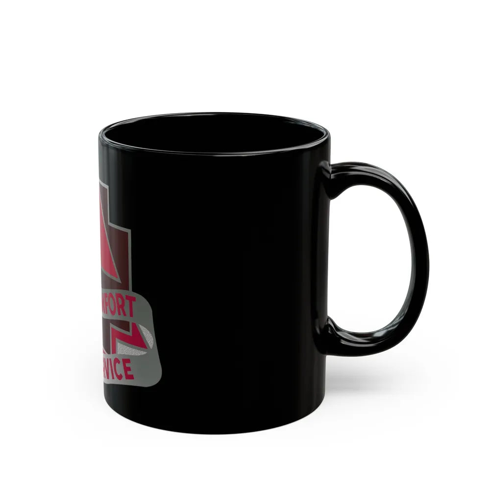 3345 US Hospital (U.S. Army) Black Coffee Mug-Go Mug Yourself