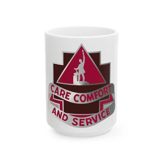 3345 US Hospital (U.S. Army) White Coffee Mug-15oz-Go Mug Yourself