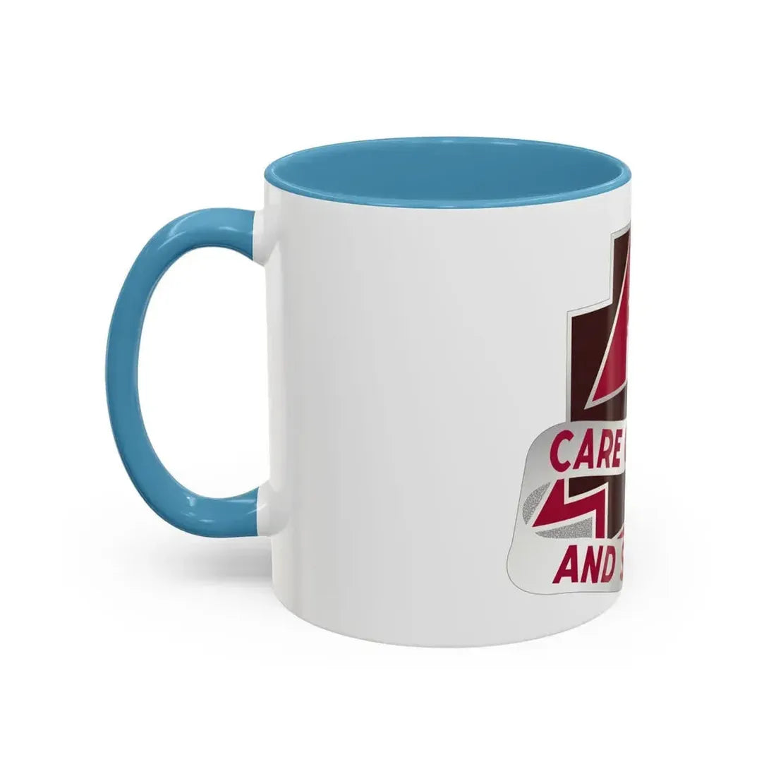 3345 US Hospital (U.S. Army) Accent Coffee Mug - Go Mug Yourself