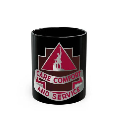 3345 US Hospital (U.S. Army) Black Coffee Mug 11oz - Go Mug Yourself