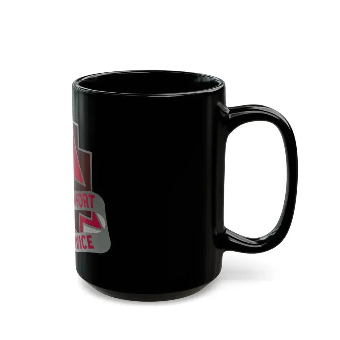 3345 US Hospital (U.S. Army) Black Coffee Mug - Go Mug Yourself