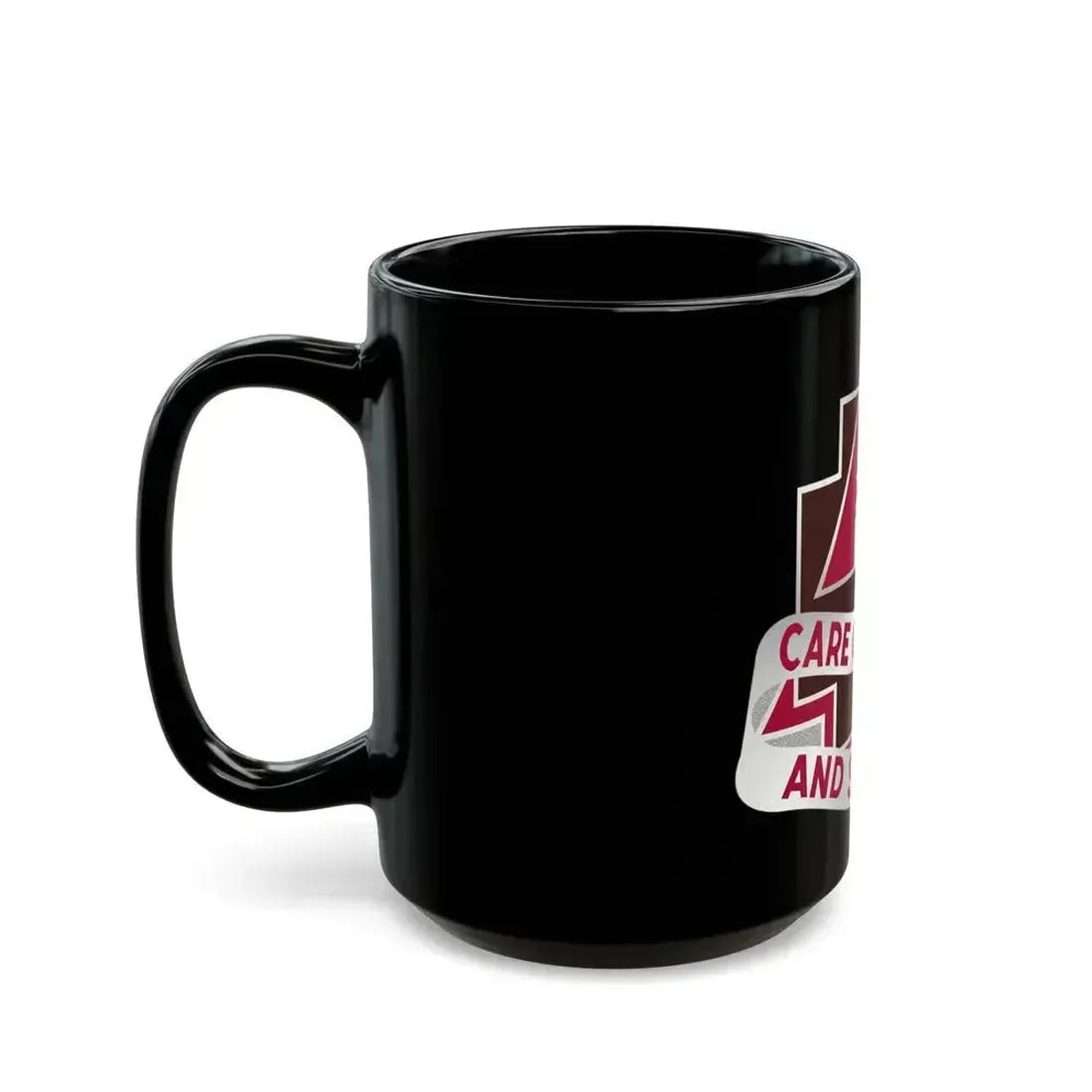 3345 US Hospital (U.S. Army) Black Coffee Mug - Go Mug Yourself