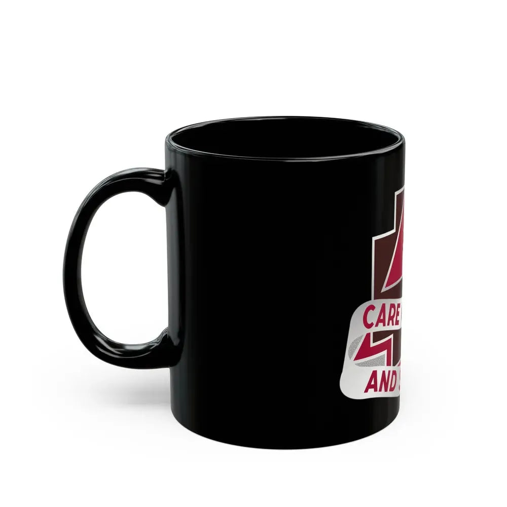 3345 US Hospital (U.S. Army) Black Coffee Mug - Go Mug Yourself