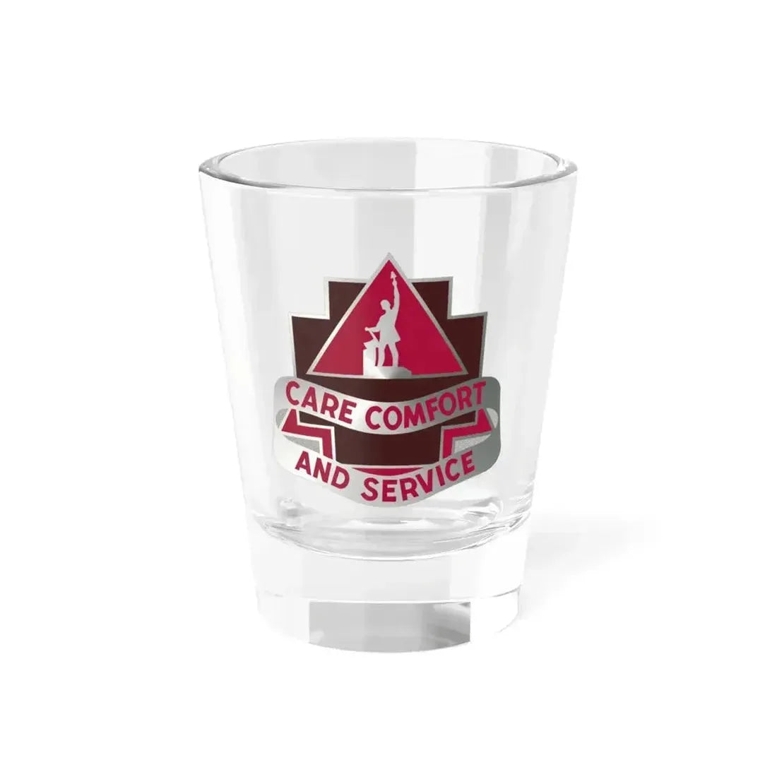 3345 US Hospital (U.S. Army) Shot Glass 1.5oz 1.5oz - Go Mug Yourself