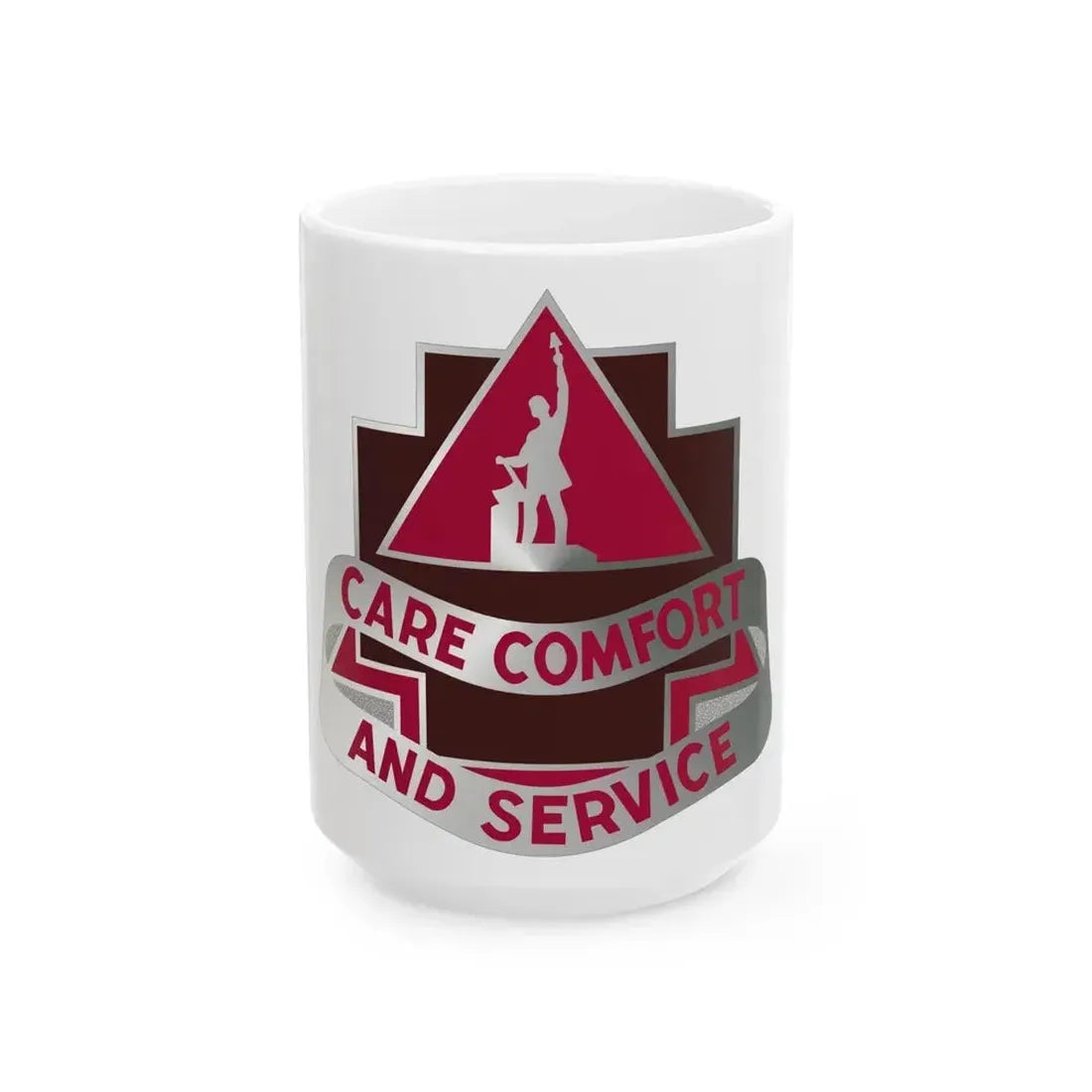 3345 US Hospital (U.S. Army) White Coffee Mug 15oz - Go Mug Yourself