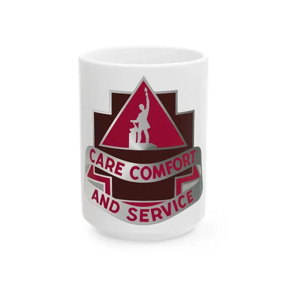 3345 US Hospital (U.S. Army) White Coffee Mug 15oz - Go Mug Yourself