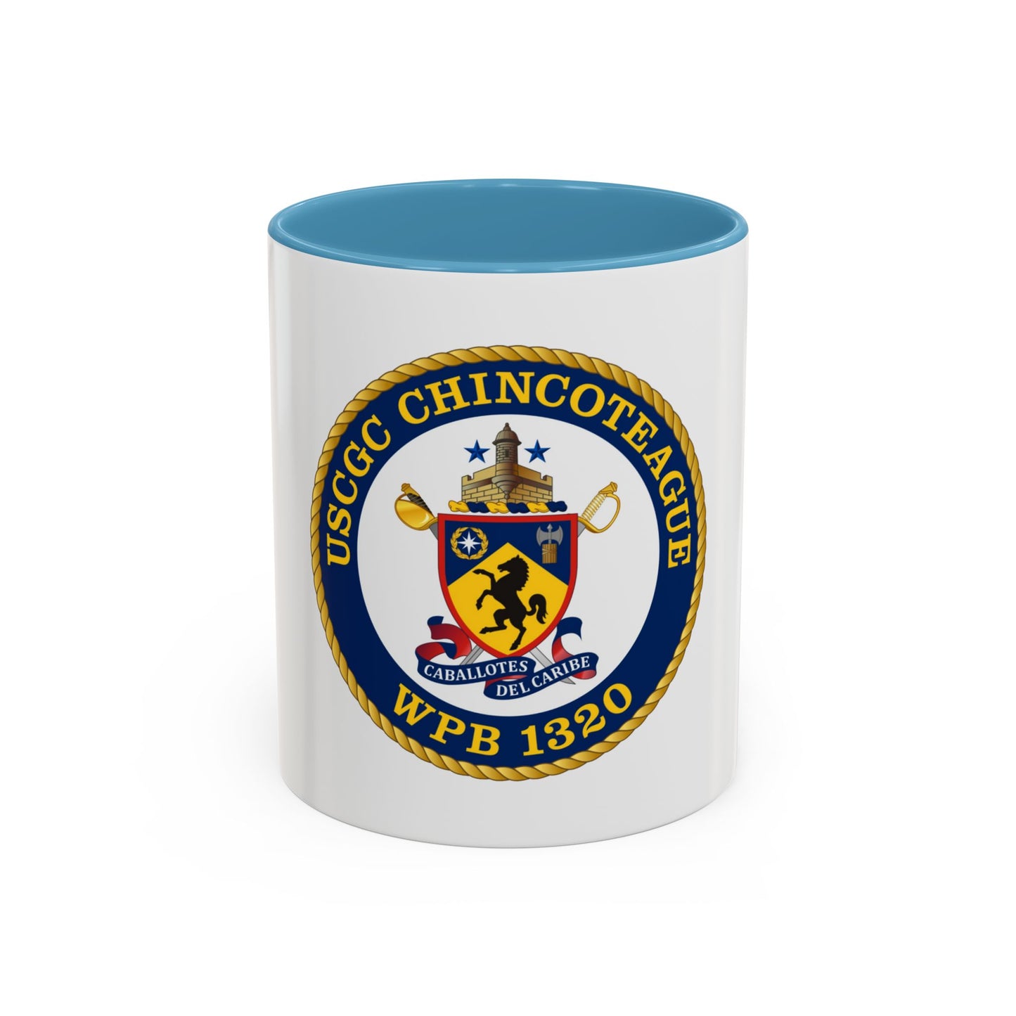 USCGC Chincoteague WPB 1320 (U.S. Coast Guard) Accent Coffee Mug