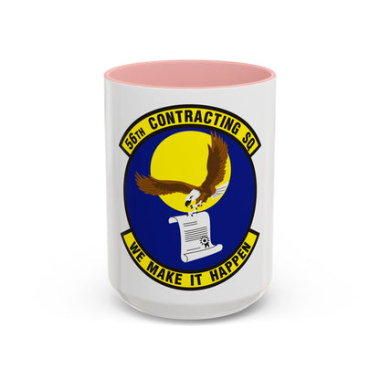 56th Contracting Squadron (U.S. Air Force) Accent Coffee Mug