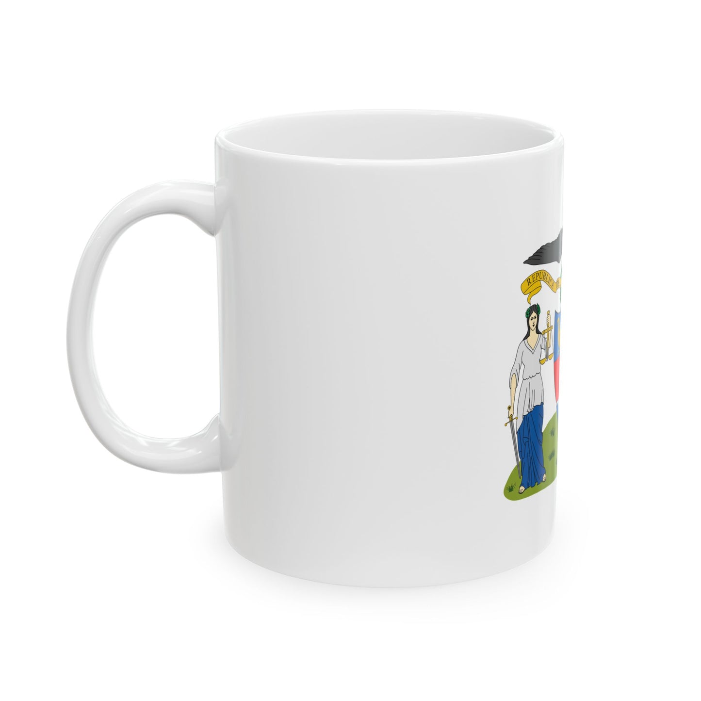 Coat of arms of New Granada (proposal) - White Coffee Mug