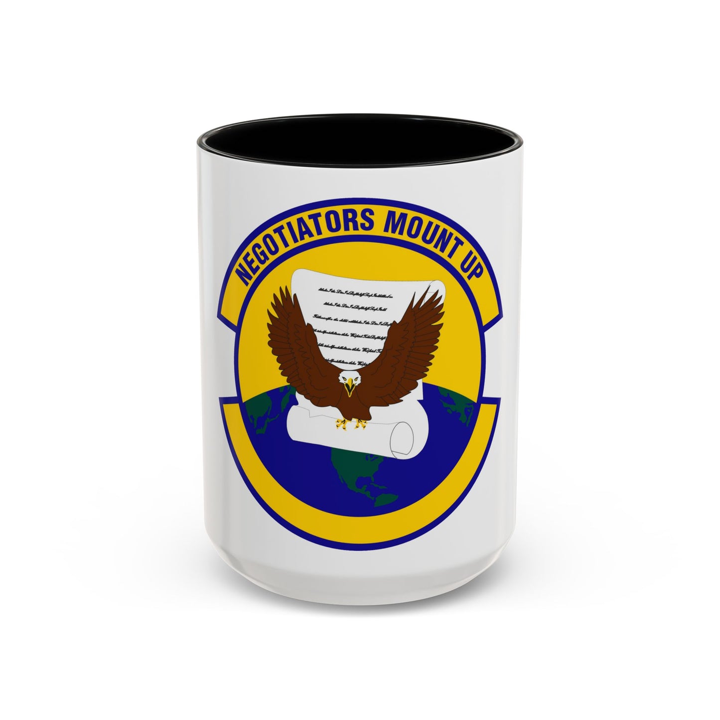 766 Enterprise Sourcing Squadron AFMC (U.S. Air Force) Accent Coffee Mug