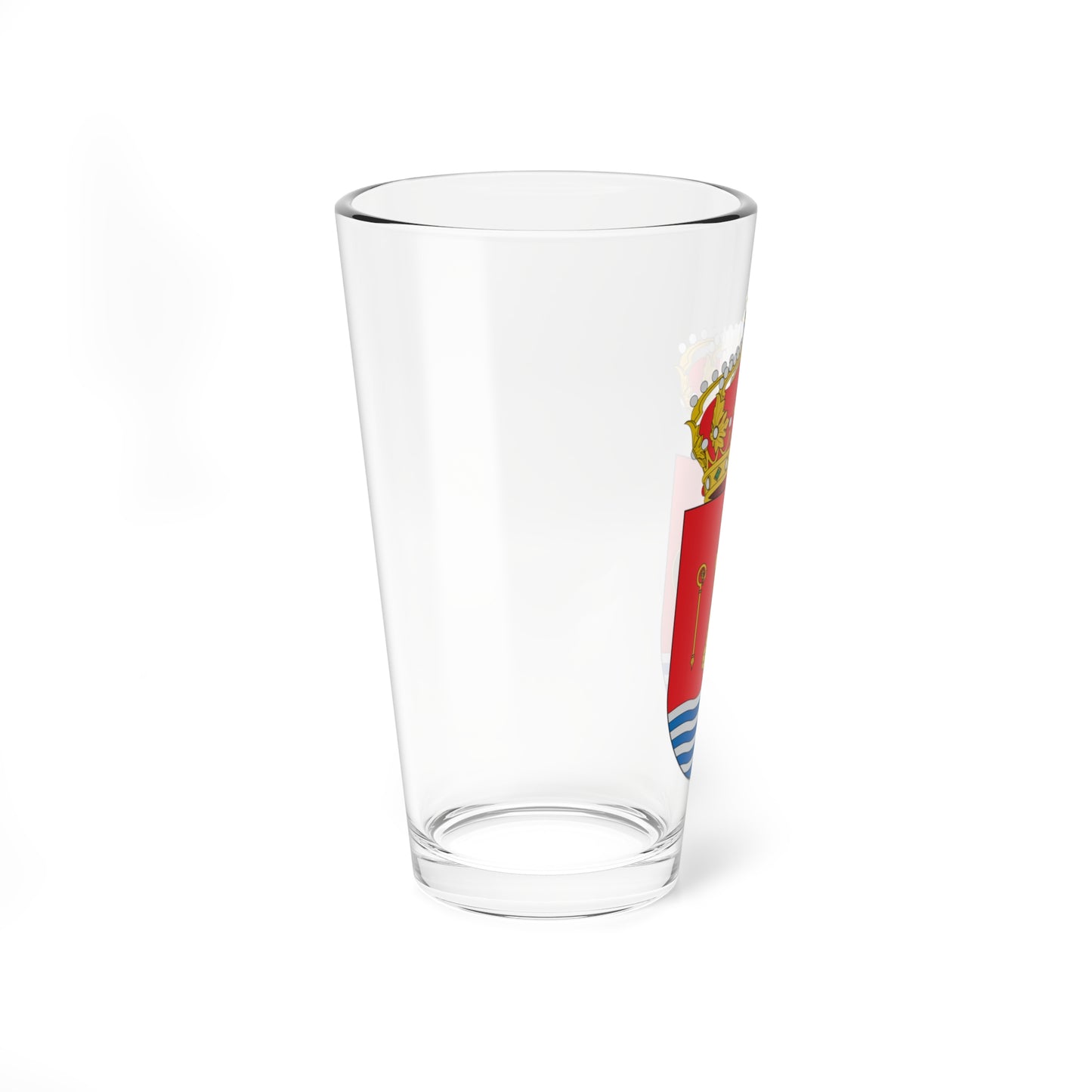 Escudo de Alborge (Spain) (Coat of Arms) Pint Glass 16oz