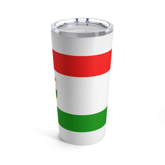 Flag of Central Bosnia Canton Bosnia and Herzegovina - Tumbler 20oz-20oz-Go Mug Yourself