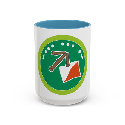 Sign Signal and Codes (Boy Scout Merit Badge) Accent Coffee Mug