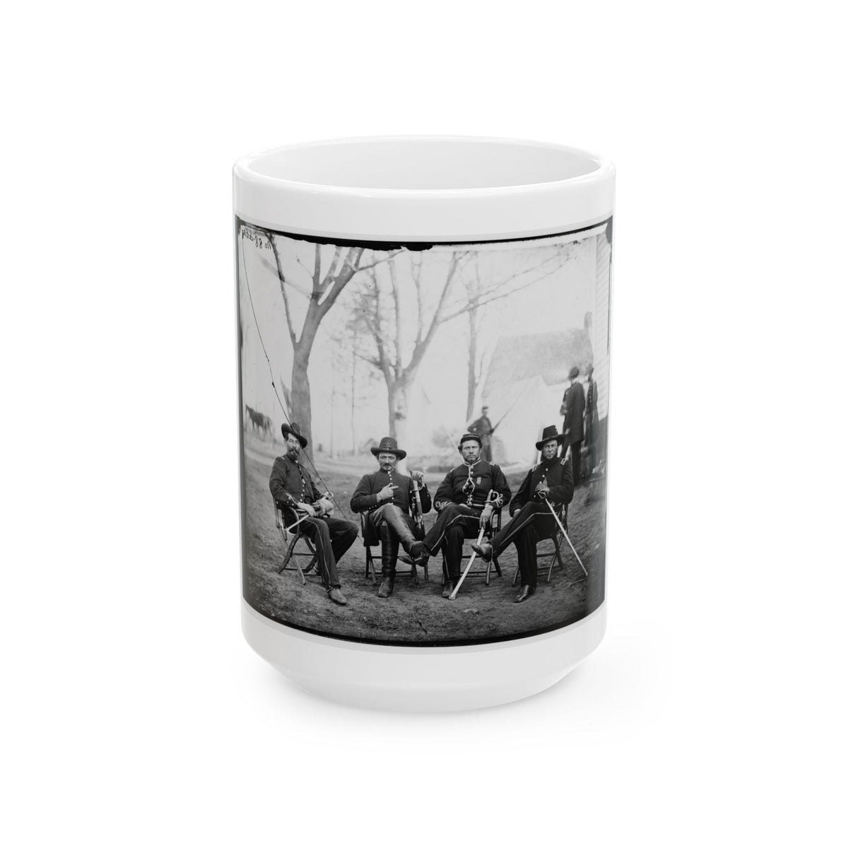Brandy Station, Virginia. Provost Marshals Of 3d Army Corps (U.S. Civil War) White Coffee Mug