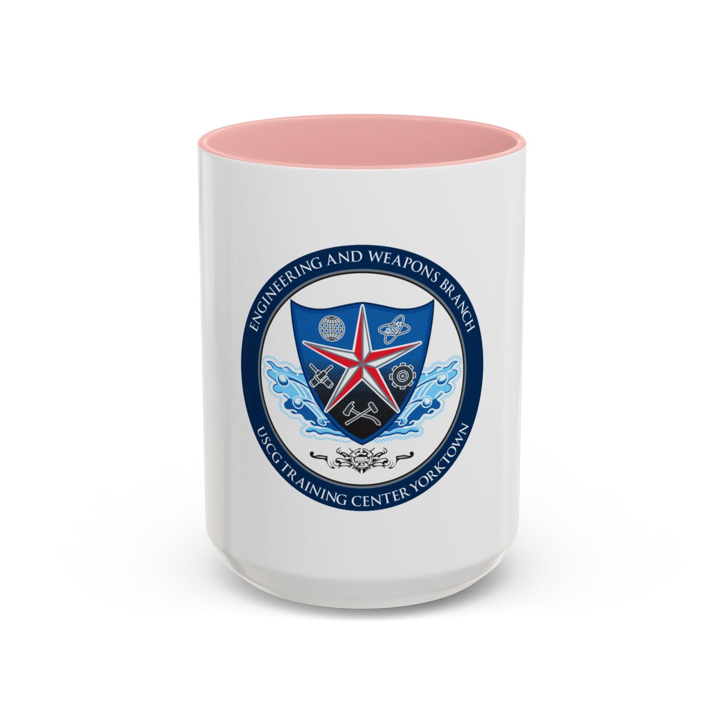 USCGC Training Yorktown (U.S. Coast Guard) Accent Coffee Mug