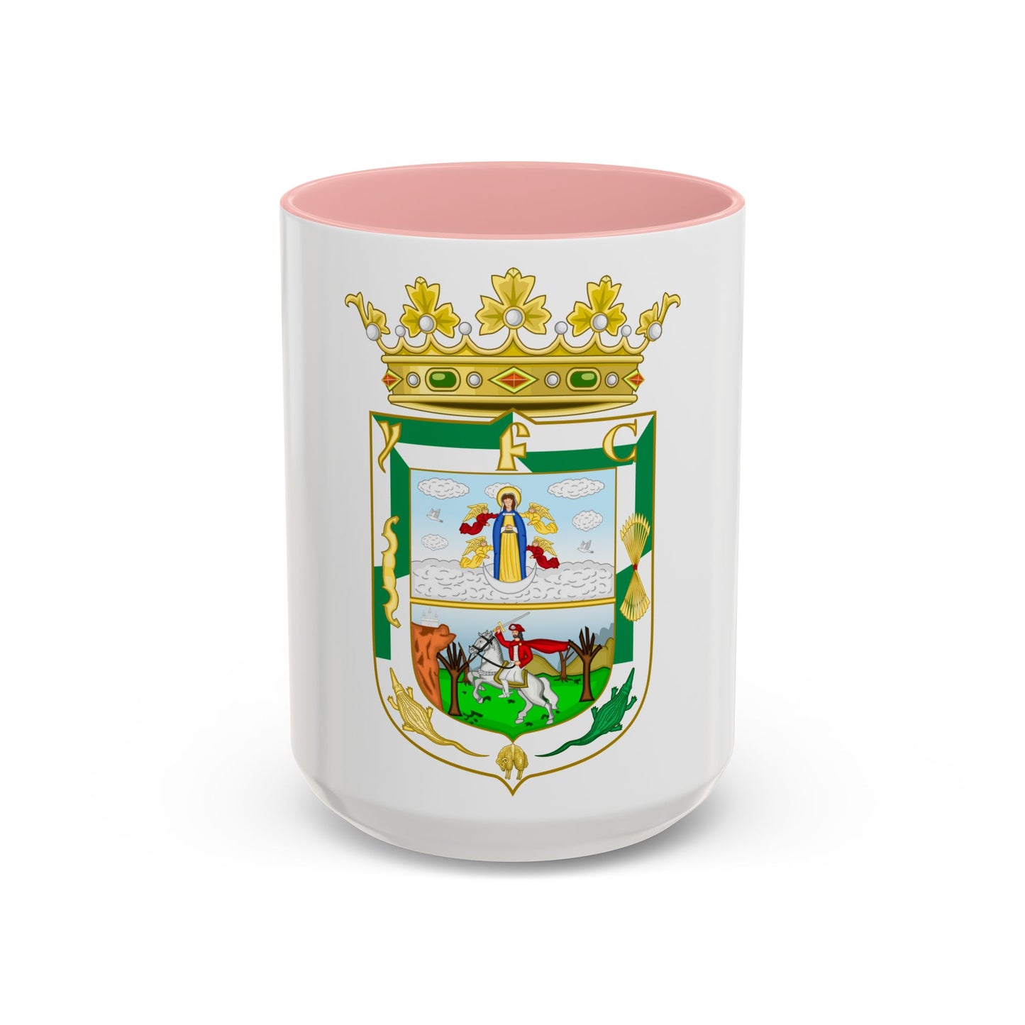 Coat of Arms of Isla Fernandina (Cuba) - Accent Coffee Mug